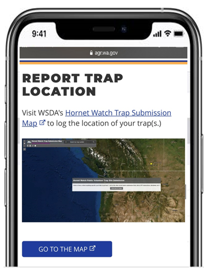 Phone screen shot of logging map